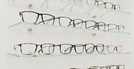 Auswahl an Brillen