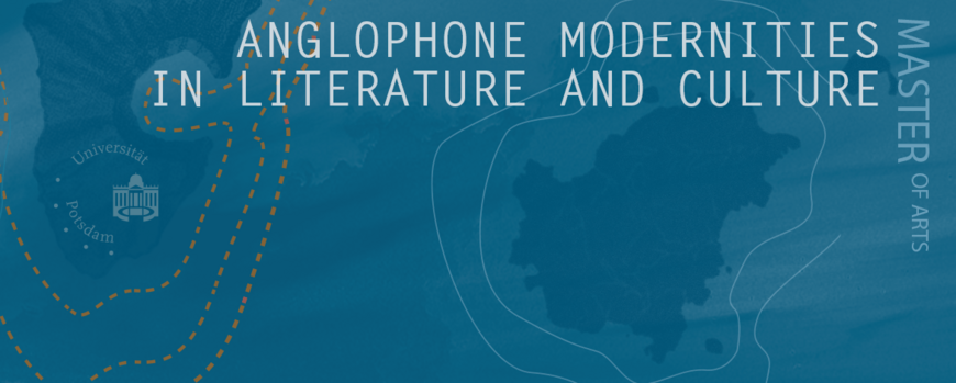 Banner of the MA Anglophone Modernities programme