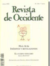 Cover "Revista de Occidente, 265, Junio 2003)"