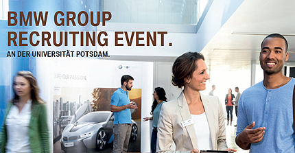 BMW GROUP Recruiting Event an der Universität Potsdam