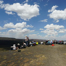 Mittagspause an der Menengai Kaldera.