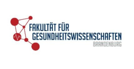 Logo of the Faculty of Health Sciences. External link to the website "Faculty of Health Sciences Brandenburg" (in German