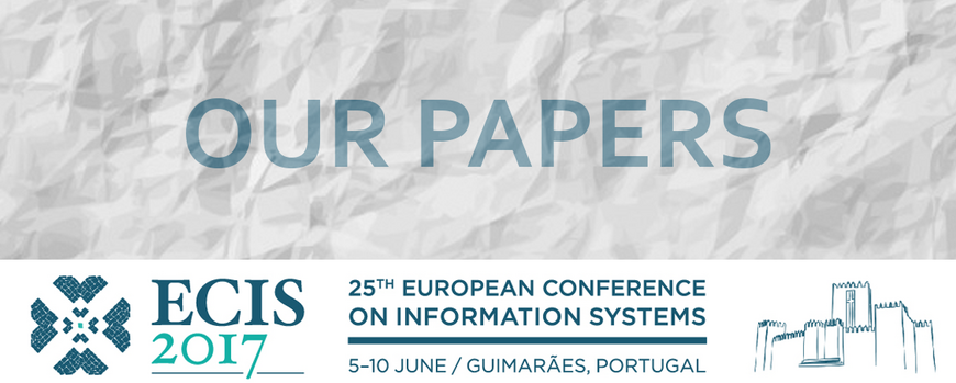 Ecis 2017 Logo and wrinkled papers