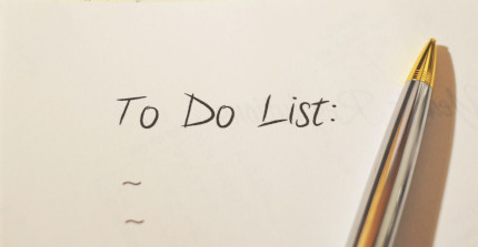 Kulli mit Schriftzug "To do list"