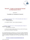 Sanssouci – Vorträge zur französischen Literatur im Wintersemester 2012/13