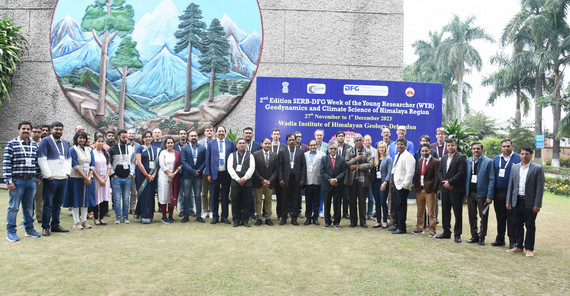 The participants of the workshop for young geoscientists