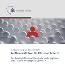 Herr Rechtsanwalt Prof. Dr. Christian Schertz