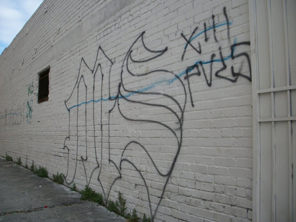 Gang-Graffiti der Mara Salvatrucha