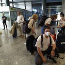 Ankunft am Flughafen in Cagliari