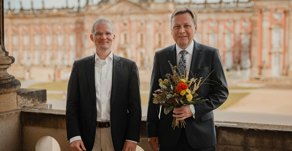 Prof. Oliver Günther, Ph.D. (right) and Prof. Dr. Andreas Borowski (left)