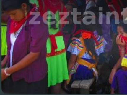 Aktivistinnen der EZLN-Zapatista-Bewegung