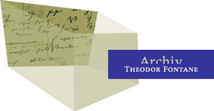 Logo der Wissenschaftlichen Einrichtung: Theodor-Fontane-Archiv