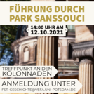 Führung durch Park Sanssouci am 12.10.2021