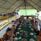 Lunch on the boat at the cultural trip