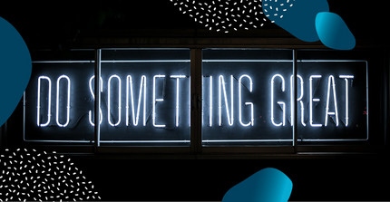 Neon Sign: Do something great