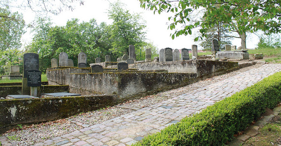 Jüdischer Friedhof in Oderberg. Das Foto ist von Dr. Anke Geißler-Grünberg.