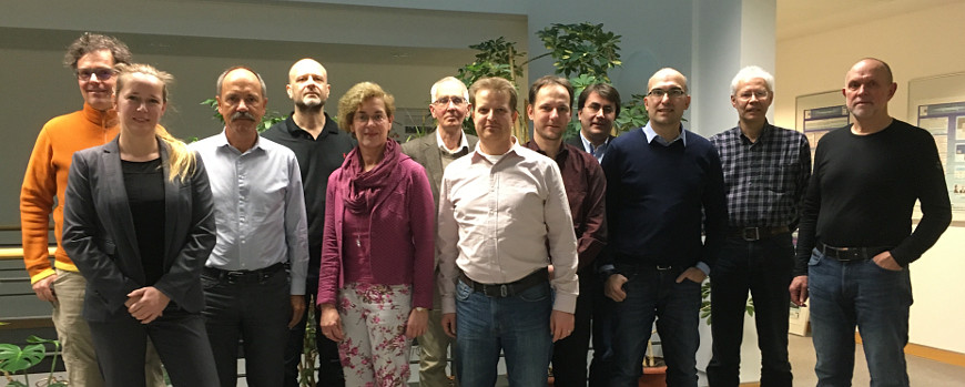 Professors of the Institute in January 2017