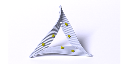 DNA origami triangle