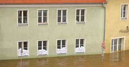 Elbe flooding in Meissen, 2013. Photo: Thinkstock