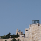 An der Stadtmauer Jerusalems.