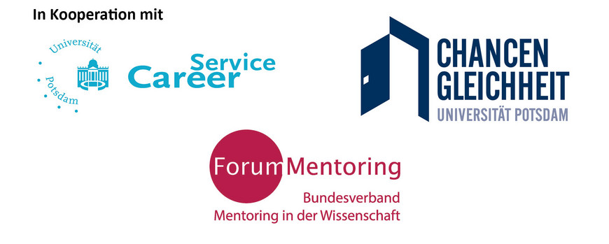 Die Kooperationspartner des Mentoring-Plus-Programms der Potsdam Graduate School sind der Career Service der Universität Potsdam und anderen