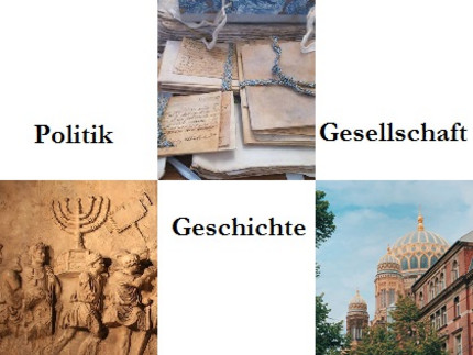Abbildung Fotos Bereiche Jüdischer Geschichte