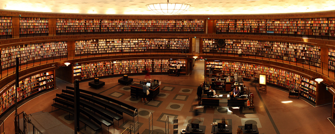 Library interiors - 