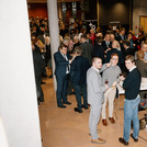 Guests at the New Year's reception