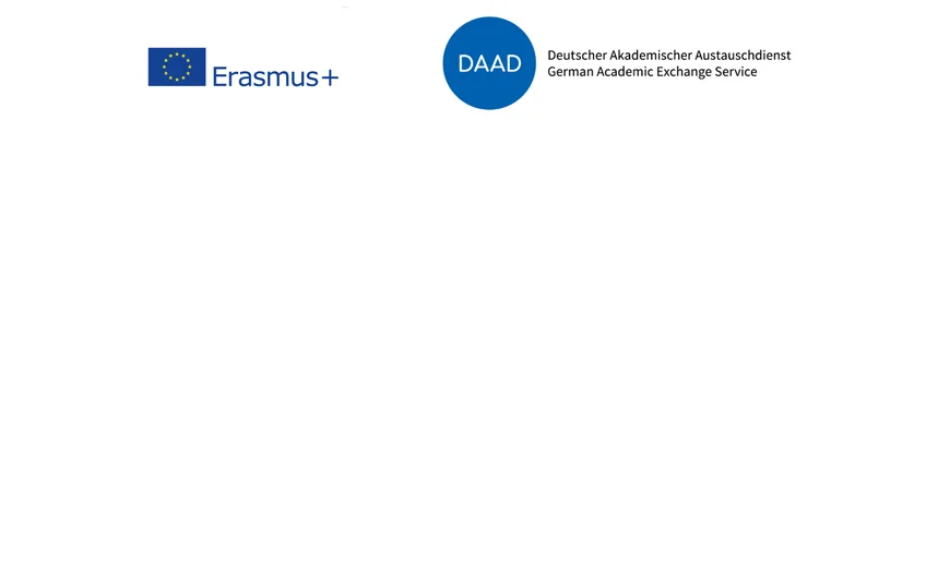 Logo von Erasmus+ und DAAD