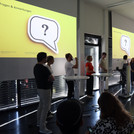 Diskussionsrunde am Ende 