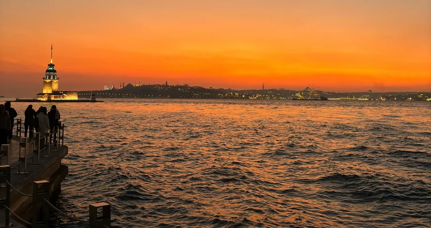 Sonnenuntergang in Istanbul