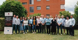 Gruppen Bild des letzten Treffens im Projekt