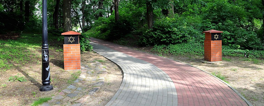 Neuer Rad- und Spazierweg über den Jüdischen Friedhof in Barlinek