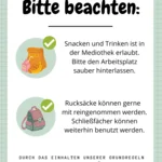 Aktuelle Regeln der Mediotheken des Zessko