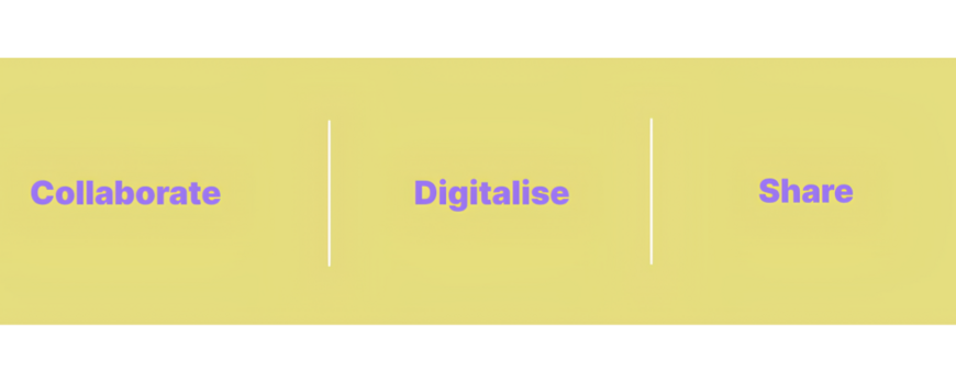 collaborate - digitalise - share