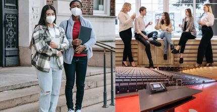 Informationen zum Wintersemester 2021/22: Endlich wieder Uni, endlich wieder Hörsaal!