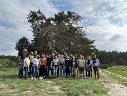 group photo at the NatRiskChange retreat