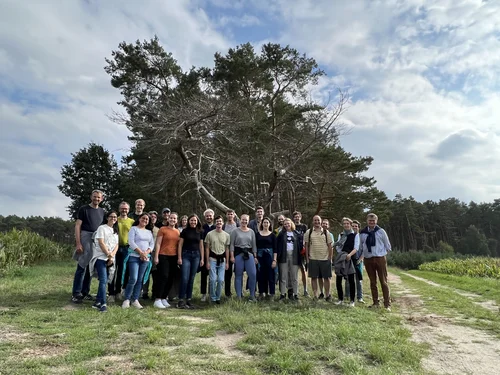 group photo at the NatRiskChange retreat