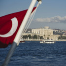 Dolmabahçe-Palace at the Bosphorus