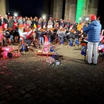 Nächtlicher Weihnachtslieder Dreh