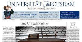 Beilage der Universität Potsdam im Tagesspiegel und den Potsdamer Neuesten Nachrichten erschienen. | Foto: PNN