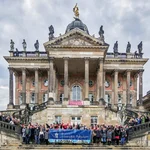 Feierstimmung: Die Universität Potsdam wird 25.