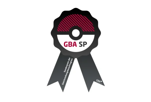 Medal with the inscription ‘GBA SP - Special Prize of the Equal Opportunities Officer’.