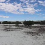 Mine residue deposit at Klein Aub. Namibia