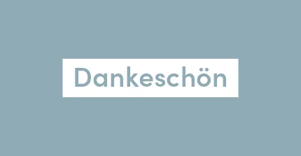 Dankeschön