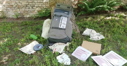 Rucksack mit dazugehörigem Inhalt für die Durchführung des Programms_SteffenRamm