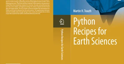 Cover: Python Recipes for Earth Sciences – First Edition