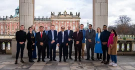 Delegation des Indian Institute of Technology (IIT) in Roorkee, Indien zu Gast an der Universität Potsdam