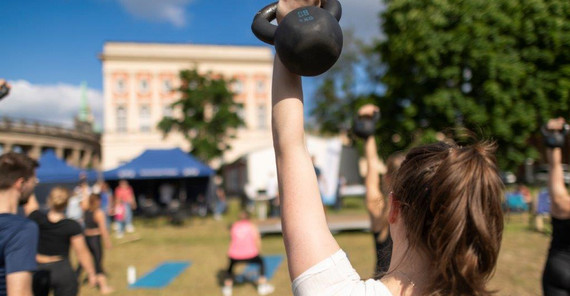 Sport beim Campus Festival