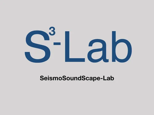 S-cube: Logo of the SeismoSoundScape-Lab